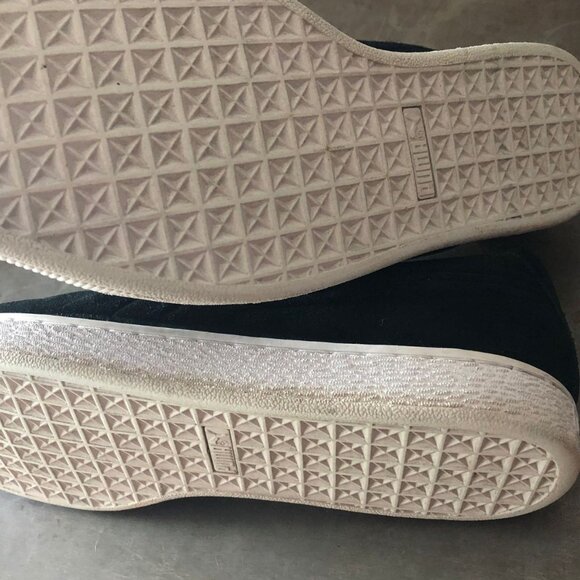 Black on Black Puma Suede size 11 - Picture 5 of 6